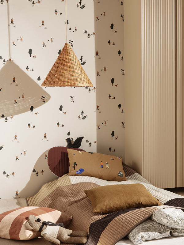 ferm LIVING Dou Lampshade Ø45 cm – Natural
