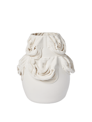 ferm LIVING Drisca Vase H23 cm – Off-white