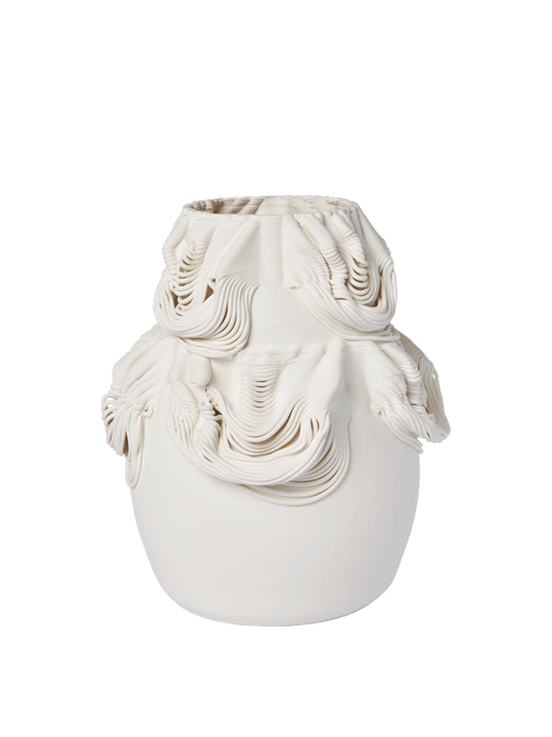 ferm LIVING Drisca Vase H23 cm – Off-white