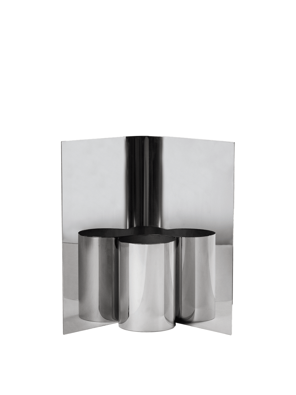 ferm LIVING Eddy Vase – Mirror Polished