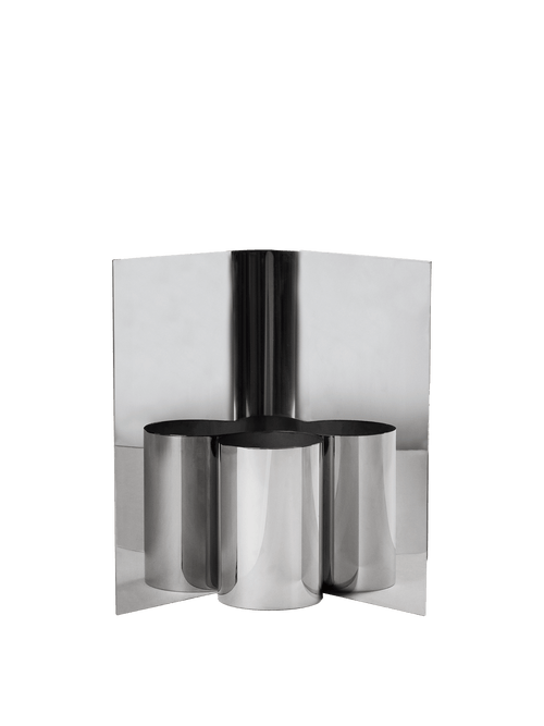 ferm LIVING Eddy Vase – Mirror Polished