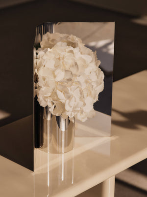 ferm LIVING Eddy Vase – Mirror Polished