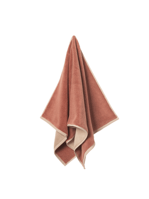 ferm LIVING Ekko Bath Towel – Mocha / Cashmere