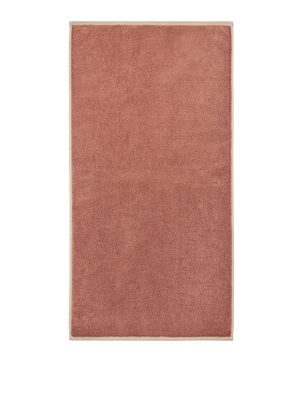 ferm LIVING Ekko Bath Towel – Mocha / Cashmere