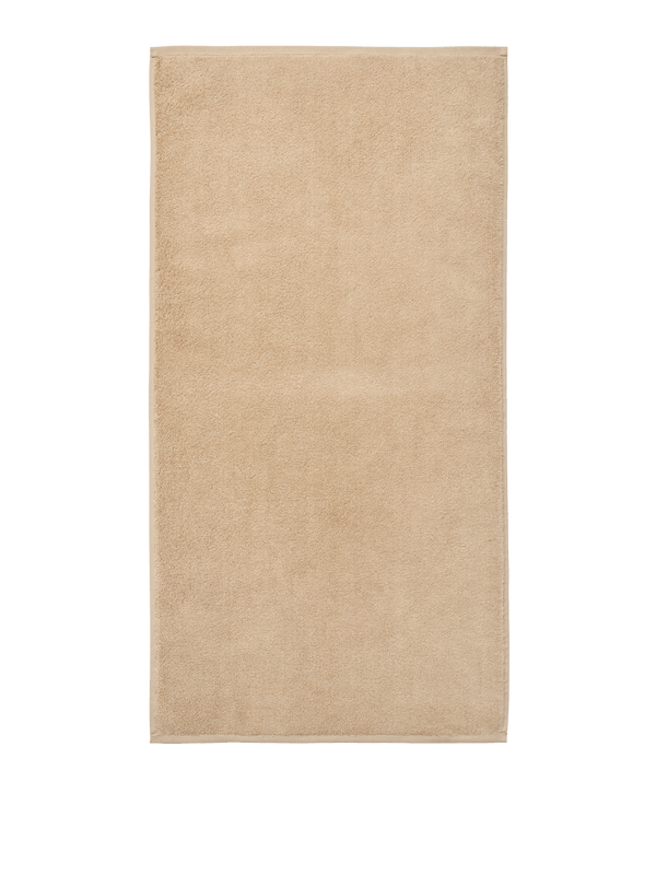 ferm LIVING Ekko Bath Towel – Mocha / Cashmere