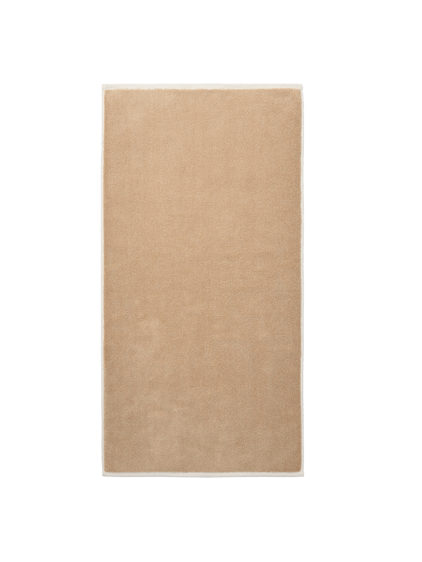 ferm LIVING Ekko Hand Towel – Cashmere / Off-White