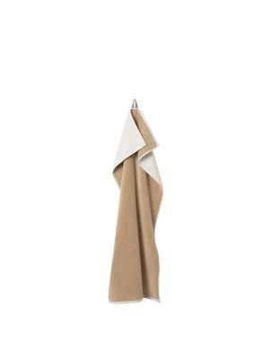 ferm LIVING Ekko Hand Towel – Cashmere / Off-White