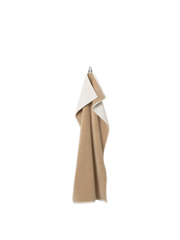 ferm LIVING Ekko Hand Towel – Cashmere / Off-White