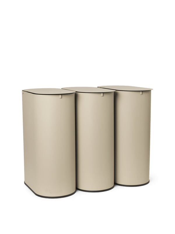 ferm LIVING Enkel Bin Medium – Cashmere