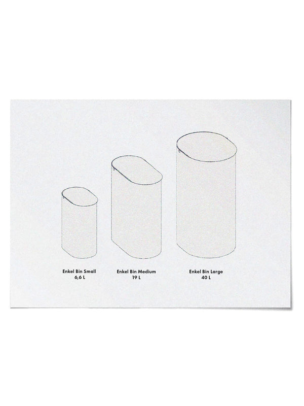ferm LIVING Enkel Bin Medium – Black