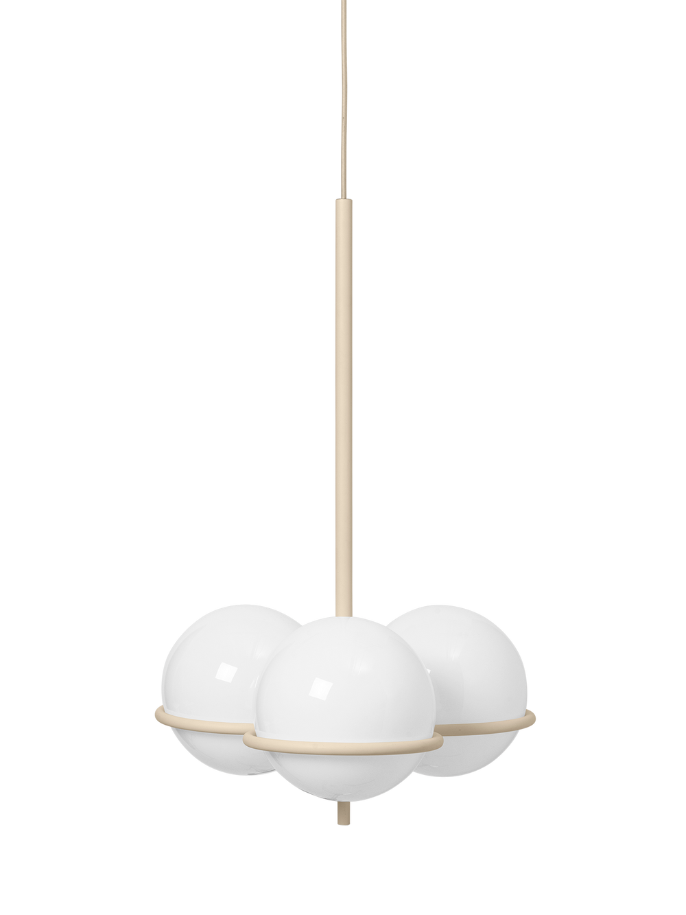 ferm LIVING Era Chandelier – Eggshell