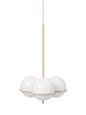 ferm LIVING Era Chandelier – Eggshell