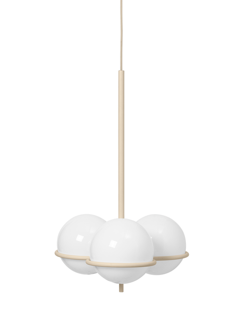ferm LIVING Era Chandelier – Eggshell