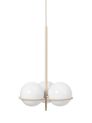 ferm LIVING Era Chandelier – Eggshell