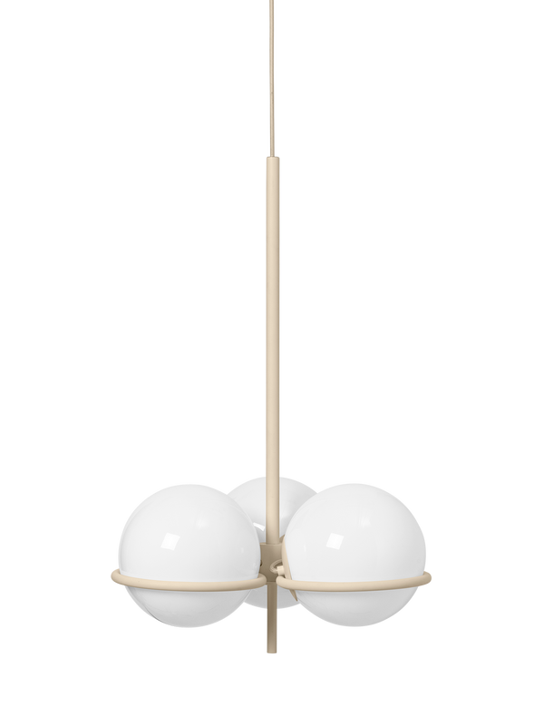 ferm LIVING Era Chandelier – Eggshell