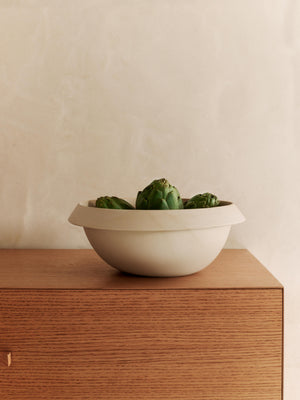 ferm LIVING Erena Serving Bowl Ø32 cm – Cream