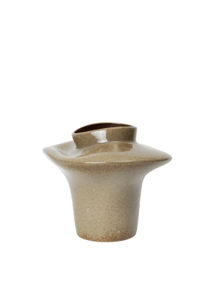 ferm LIVING Evio Vase H22 cm – Elm Green