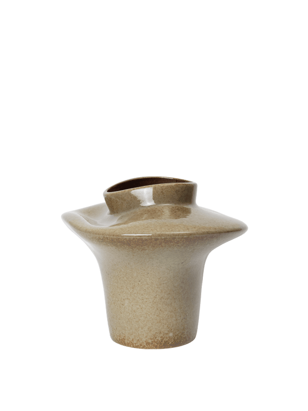 ferm LIVING Evio Vase H22 cm – Elm Green