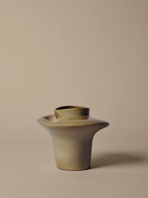ferm LIVING Evio Vase H22 cm – Elm Green