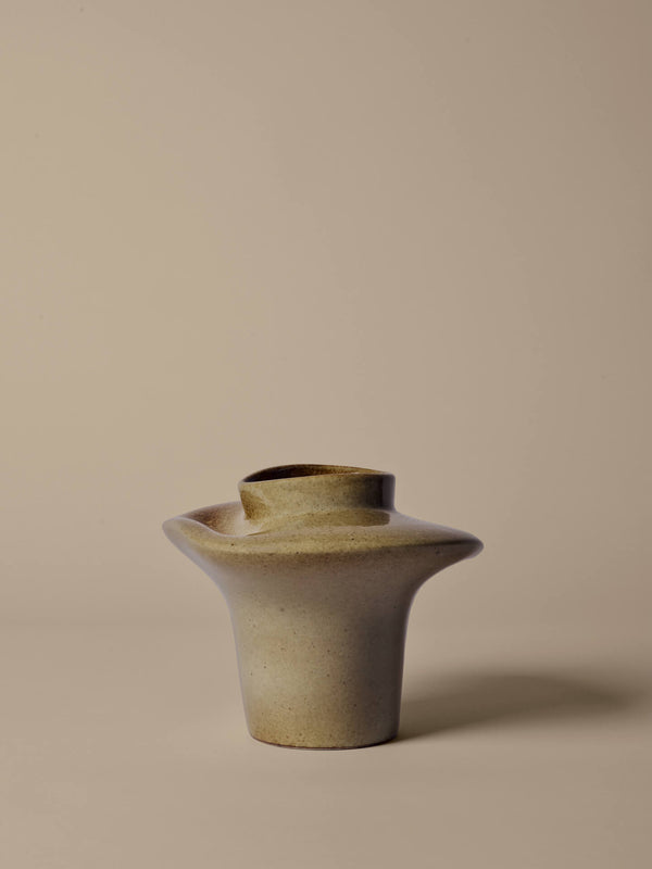 ferm LIVING Evio Vase H22 cm – Elm Green