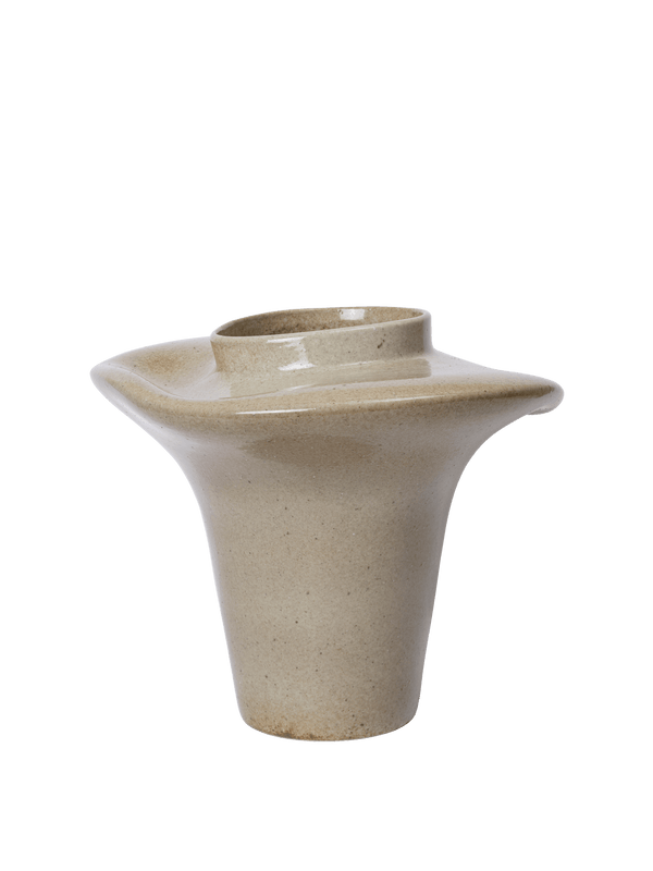 ferm LIVING Evio Vase H35 cm – Elm Green