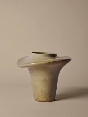 ferm LIVING Evio Vase H35 cm – Elm Green