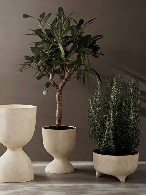 ferm LIVING Evoke Pot H45 cm – Warm Sand