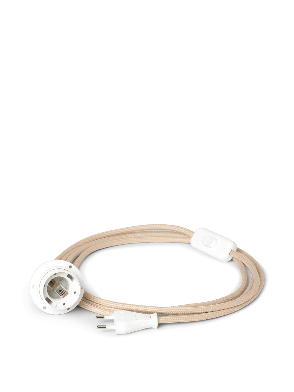 ferm LIVING Fabric Cord Set for Wall Lamps – Sand