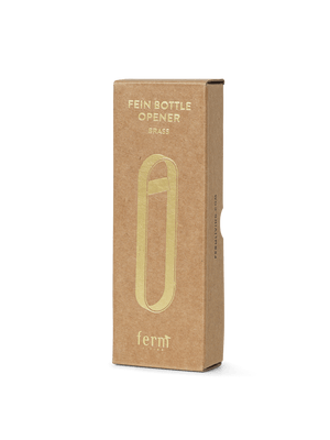 ferm LIVING Fein Bottle Opener – Brass