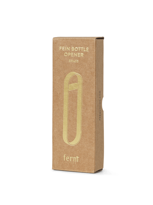 ferm LIVING Fein Bottle Opener – Brass