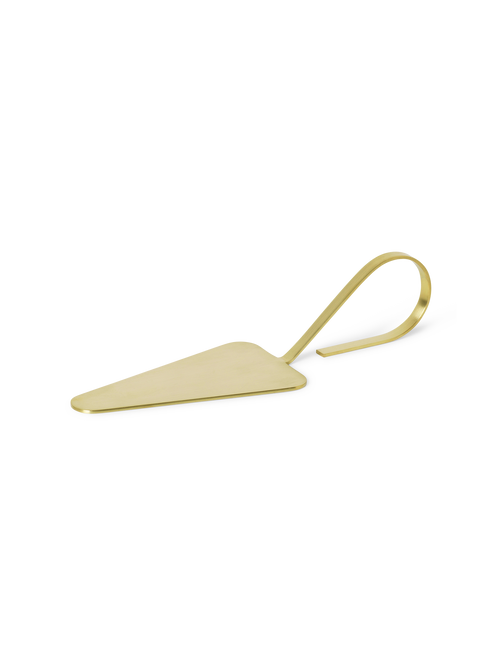 ferm LIVING Fein Cake Server – Brass