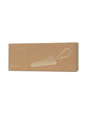 ferm LIVING Fein Cake Server – Brass