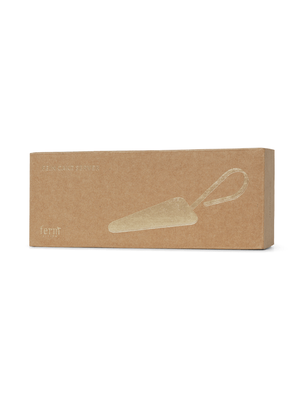 ferm LIVING Fein Cake Server – Brass
