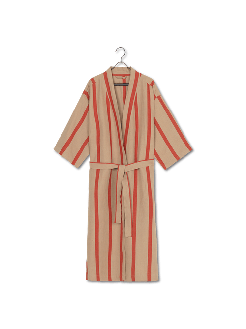 ferm LIVING Field Robe – Camel / Red