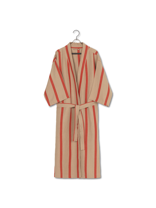 ferm LIVING Field Robe – Camel / Red