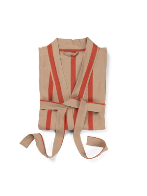 ferm LIVING Field Robe – Camel / Red