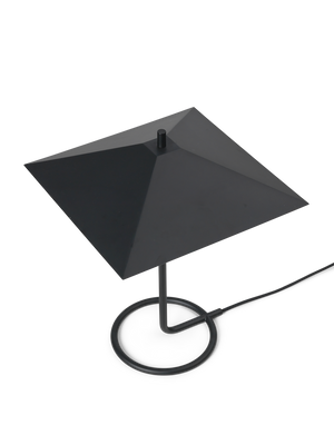 ferm LIVING Filo Table Lamp Square – Black / Black