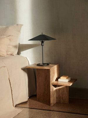 ferm LIVING Filo Table Lamp Square – Black / Black