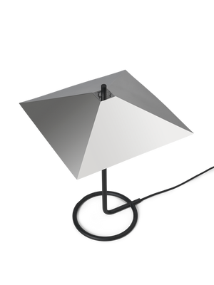 ferm LIVING Filo Table Lamp Square – Black / Mirror Polished