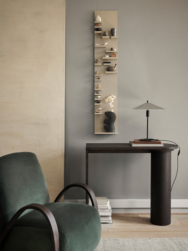 ferm LIVING Filo Table Lamp Square – Black / Mirror Polished