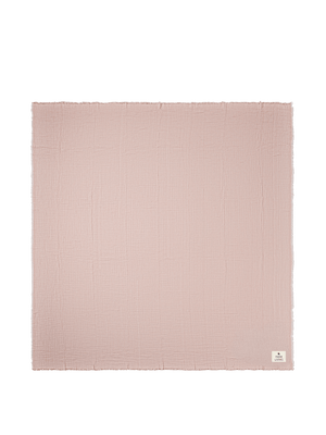 ferm LIVING Fino Bedspread – Terracotta / Off-white