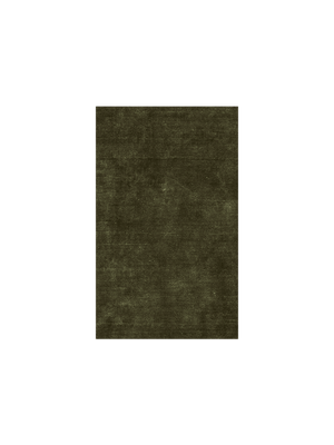 ferm LIVING Firth Jute Rug 140 x 200 cm – Dark Olive