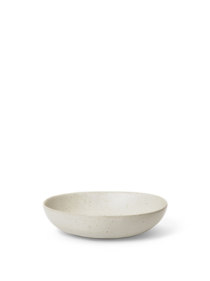 ferm LIVING Flow Bowl Large – Off-white Speckle
