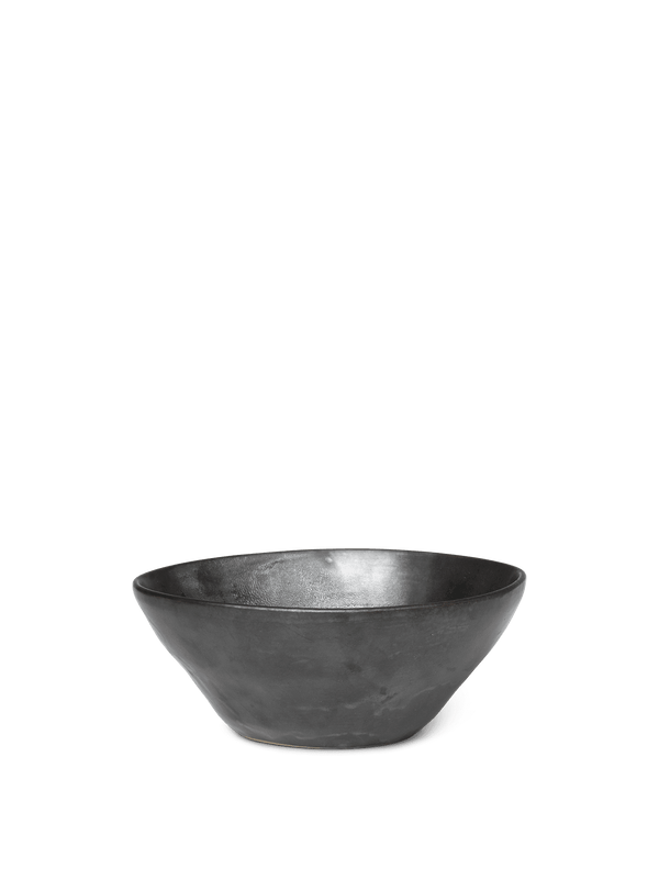 ferm LIVING Flow Bowl Medium – Black