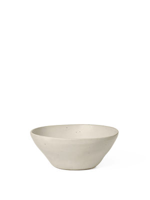 ferm LIVING Flow Bowl Medium – Off-white Speckle