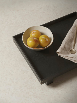 ferm LIVING Flow Bowl Medium – Off-white Speckle