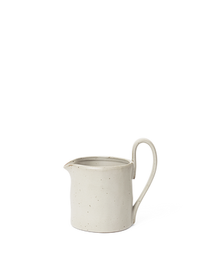 ferm LIVING Flow Milk Jar – Off-white Speckle