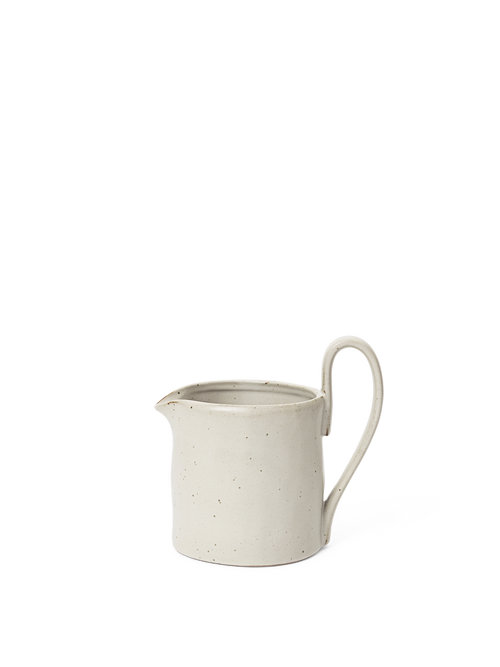 ferm LIVING Flow Milk Jar – Off-white Speckle