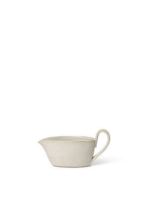 ferm LIVING Flow Sauce Boat – Off-white Speckle