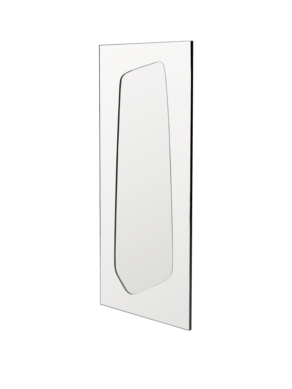 ferm LIVING Folia Mirror H135 cm – Silver